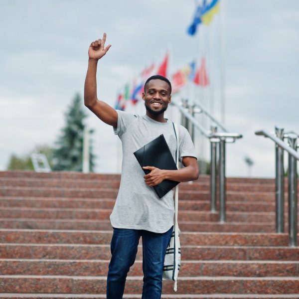 African college student